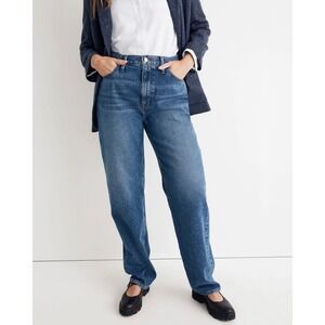 Madewell Perfect Vintage Straight Jean Blue High Rise 90s Supermodel Denim 28